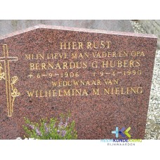 Grafstenen kerkhof Herwen Coll. HKR (25) B.G. Hubers